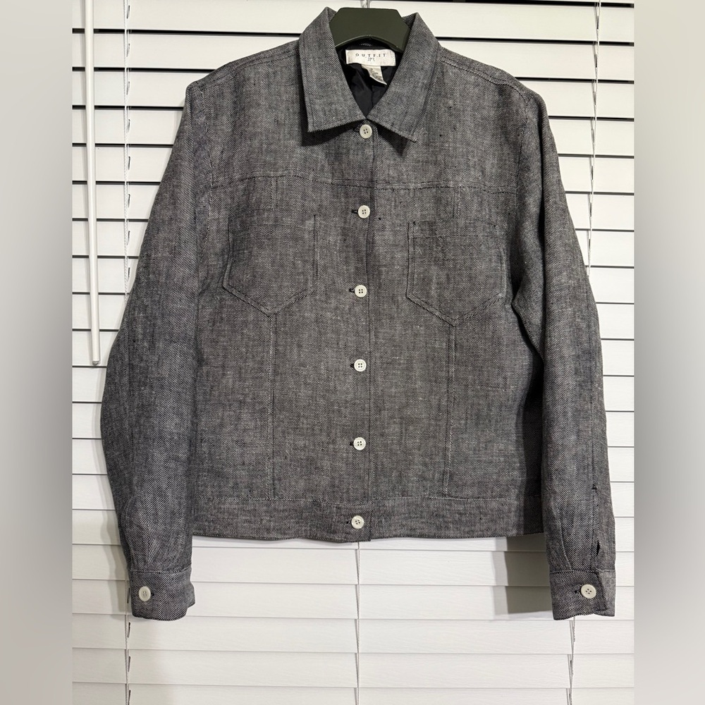 Outfit Jpr 100% Linen jacket size 14 excellent & measurements posted.